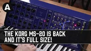 The Korg MS-20 Synthesizer Is Back & Better Than Ever Before!