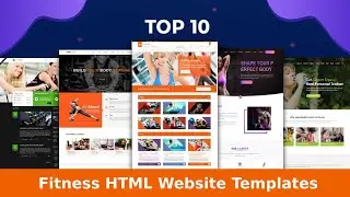 Top 10 Fitness HTML Website Templates | Best Gym HTML Templates For Website | Wpshopmart