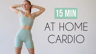 15 MIN BEGINNER CARDIO WORKOUT (No Jumping, Small Space Friendly, No Equipment)