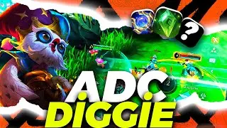 2 VS 1 LANE AMA ADC DİGGİE - Ranked Maç | Mobile Legends