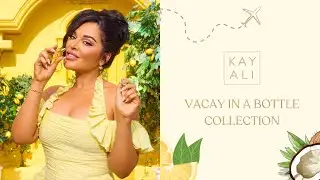 Introducing Our KAYALI Limited-Edition Collection; the Vacay in a Bottle Miniature Set! ✈️💦🍌🥥🌴