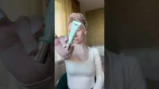 Пробуем зеленый 💚 тональный крем 🐸#макияж