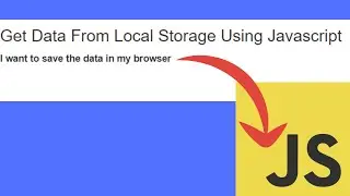 Local Storage in JavaScript