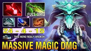 Crazy [Leshrac] Mid Full Magical DMG Build + 60% Spell Lifesteal Impossible to Stop This Monster