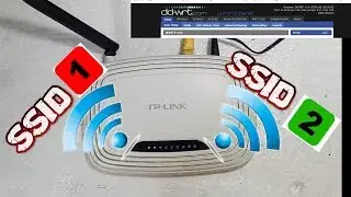 Upgrade DD-WRT tplink WR740N suport multi SSID