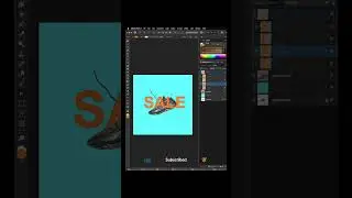 Create a Cool Text Effect for a Sales Poster | Affinity Photo Tutorial