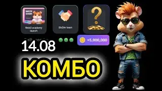 14 августа КАРТЫ КОМБО ХАМСТЕР КОМБАТ  СЕГОДНЯ #hamsterkombat #хамстеркомбо 15 августа