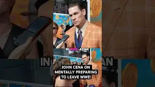 JOHN CENA ON MENTALLY PREPARING FOR WWE RETIREMENT!  #wwe #johncena