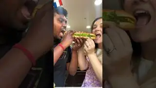 I steal his food