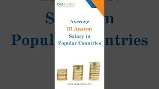 Business Intelligence Analyst Salaries in Popular Countries | #bianalyst #datamites