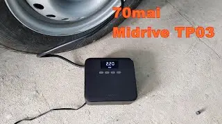 Xiaomi 70mai Midrive TP03: обзор отличного автомобильного компрессора