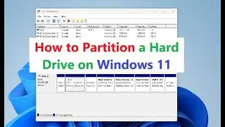 How to Partition a Hard Drive on Windows 11