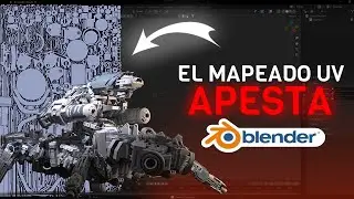 ESTRÉS con EL MAPEADO UV? NECESITAS ver ESTO, TIPS Y TRUCOS! 🔥 | BLENDER