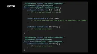 Unity ECS (Entity Component System) - 2 of 2