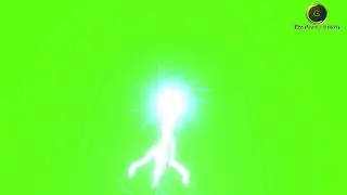 Lightning Effect Green Screen HD