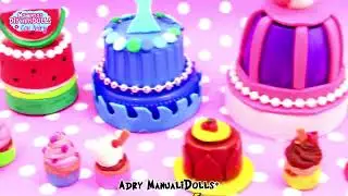 DIY: Como hacer PASTELERIA Con PASTELES Reciclando para muñecas Barbie 🧁🎂🍰 #manualidadesparamuñecas