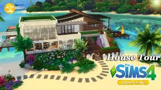 The Sims 4 - Modern Luxury Beach House  (House Tour)