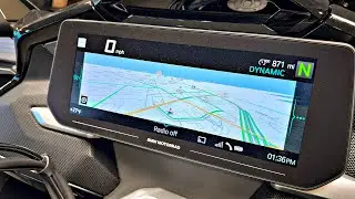 2023 BMW K1600B-GA!! • Using TFT Navigation..! | TheSmoaks Vlog_2879