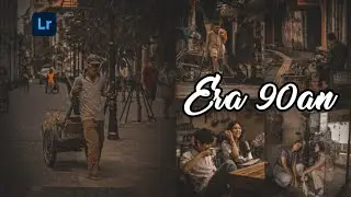 cara edit foto ala jaman 90an Di aplikasi lightroom | Old 90an | Lightroom tutorial