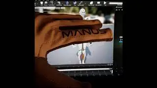 Manus Prime II Gloves Unreal Live Link Test