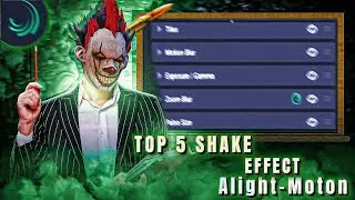Top 5 Shake Effect in Alight motion | 
