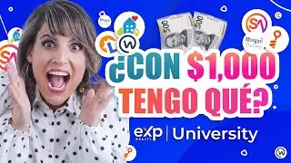😱Mi Negocio Inmobilario x $1000 pesos al Mes? | Cuanto Cuesta estar en eXp Realty