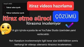 tekrar kullanılan içerik✅️ tekrar eden içerik✅️ için itiraz süreci 💯çözümü @mekikoyaci