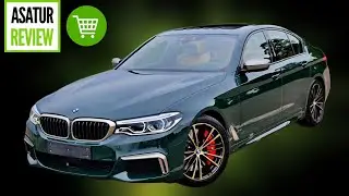 В ПРОДАЖЕ BMW M550d Individual British Racing Green. Детальный обзор экстерьера и интерьера 2022