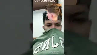 Cara Mencocokkan potongan rambut #shortvideo #fly #pangkasrambut