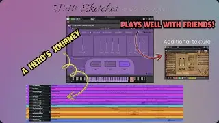 Tutti Sketches - Contextual Demo - Hero's Journey (Kontakt Orchestral Library)