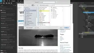 11 - Create a new WordPress template from the Index page