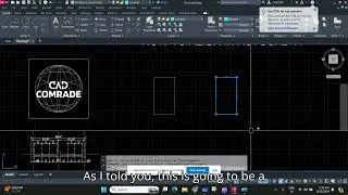 How to align and scale in AutoCAD at the same time ?? bonus video