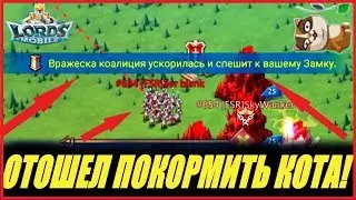 Я просто отошел покормить кота на KVK😲 Lords mobile