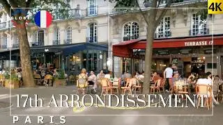 PARIS🇫🇷 17th Arrondissement Walking Tour 4K Rue des Batignolles ➜ Place de Clichy