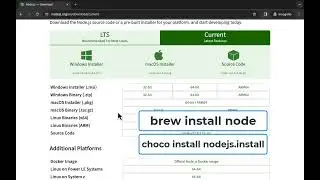 Installing Node.js