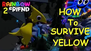 How to Survive Yellow in Rainbow Friends Chapter 2 (Roblox Game)