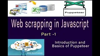 Web Scrapping and automation in java-script  using puppeteer