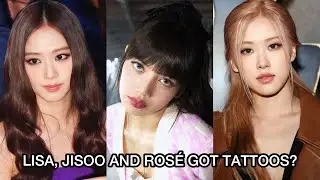 LISA, JISOO AND ROSE GOT TATTOOS? #lisa #jisoo #rose #blackpink