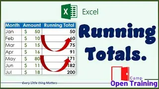 The Easiest Way to Calculate Running Totals in Excel