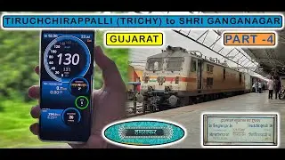 KALYAN to SABARMATI : Tiruchchirappalli - Shri Ganganagar HUMSAFAR Express Journey Part 4