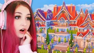 i found the craziest mansions on the gallery in sims 4