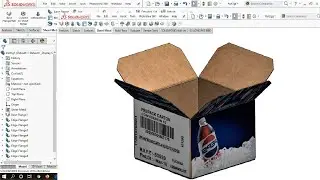 Packing Box design In Solidworks