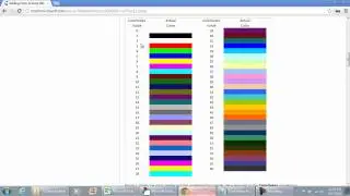 Changing Gridlines Color using Color Index in Excel 2010 with