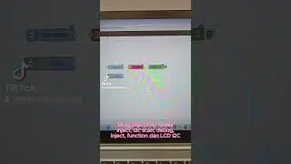 NodeRED buat paparan I2C LCD