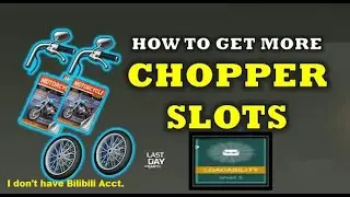 HOW TO GET MORE CHOPPER STORAGE SLOTS | Beginners GUIDE - Last Day On Earth