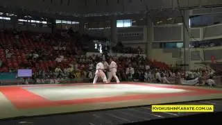 KO Vasily Samadurov (Russia)  - The 5th IFK Kyokushin World Championship