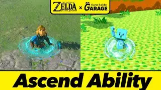 Let's Recreate the Ascend Ability from Tears of the Kingdom in Game Builder Garage (Tutorial)