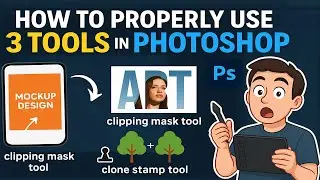 How to use 3 tools in Photoshop correctly | Photoshop Tips and Tricks 2025