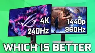 Which QD OLED is Better? - 4K 240Hz vs 1440p 360Hz Monitors