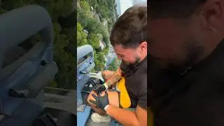 GETTING A TATTOO ON A ROLLER COASTER!